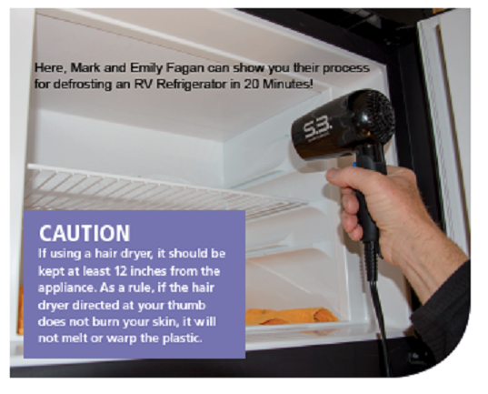 Adjust refrigerator temperature – and keep freezer the same - RV Travel