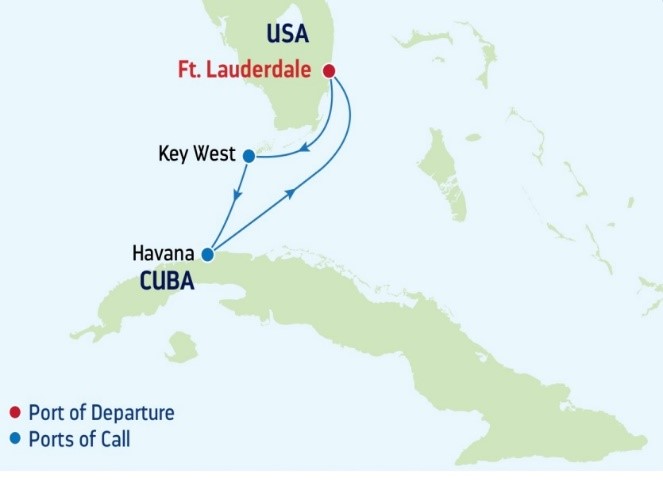 Cuba-Key West Cruise HOP 1