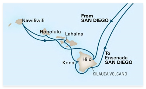 Hawaii Islands - Kilauea Volcano Cruise HOP 2