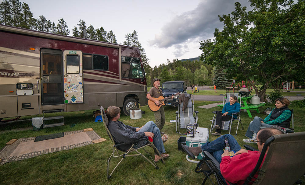 RV Happy Hour Outside
