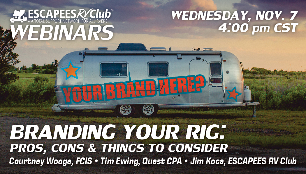 Webinar: Branding Your Rig- Pros, cons & other things to consider 1