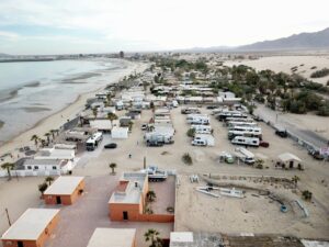 Aerial view of Victor's RV Park