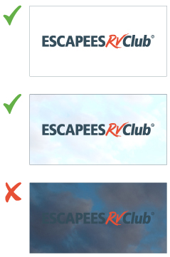 Escapees RV Club Name Logo Space Use