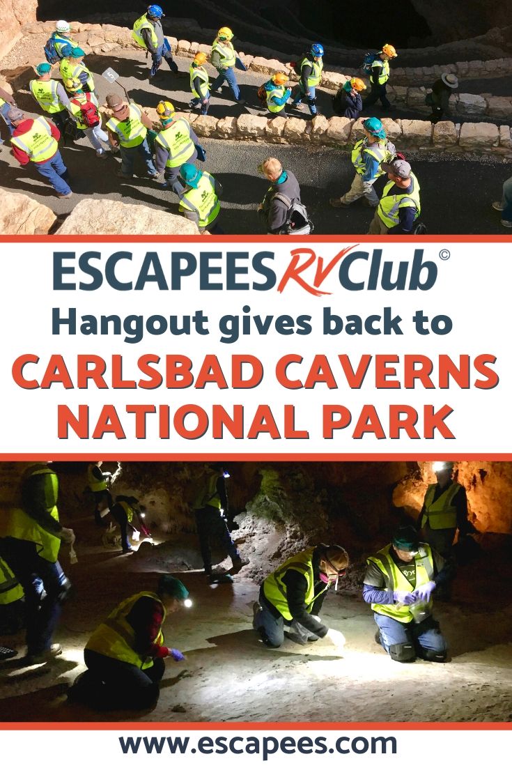 Escapees Hangout Gives Back to Carlsbad Caverns National Park 8