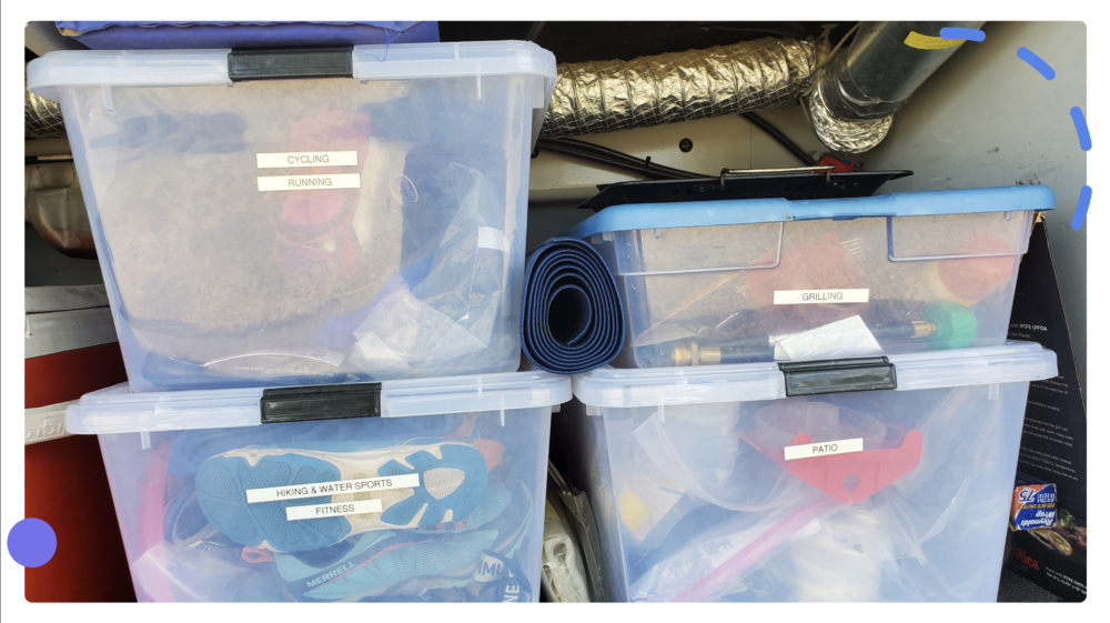 Downsizing For RV Life: How To Unclutter and Organize Your RV 2
