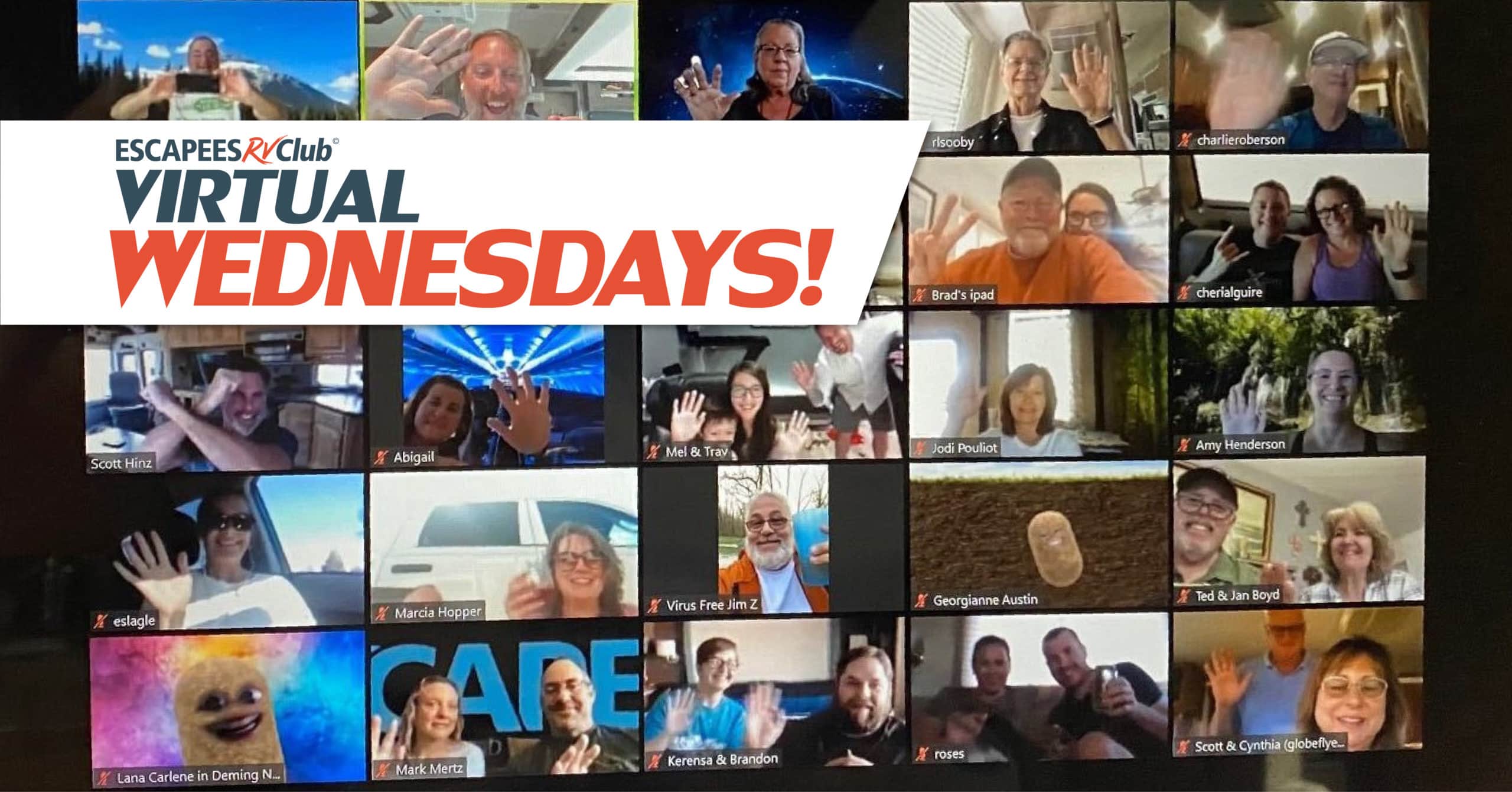 Virtual Wednesdays- Fun, online events! 1