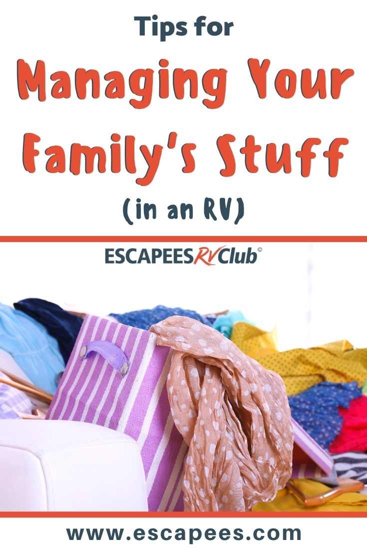 Managing Your Family's Stuff in an RV 5
