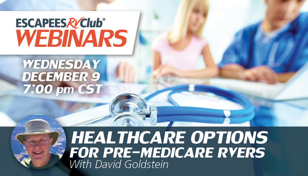 Header for the Healthcare Options for Pre-Medicare RVers