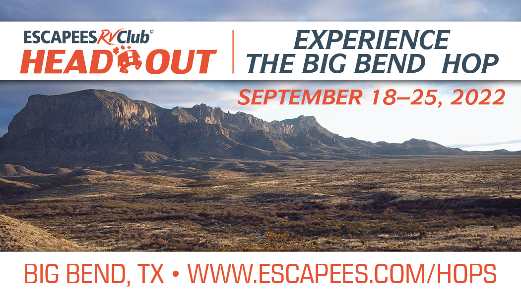 Experience the Big Bend HOP – SOLD OUT. WAIT LIST ONLY 1