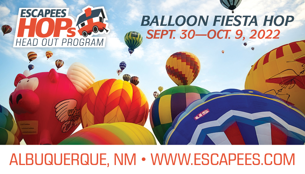 Bully vergelijking Proficiat Balloon Fiesta HOP Albuquerque International Balloon Fiesta - SOLD OUT,  Wait list only · Escapees RV Club
