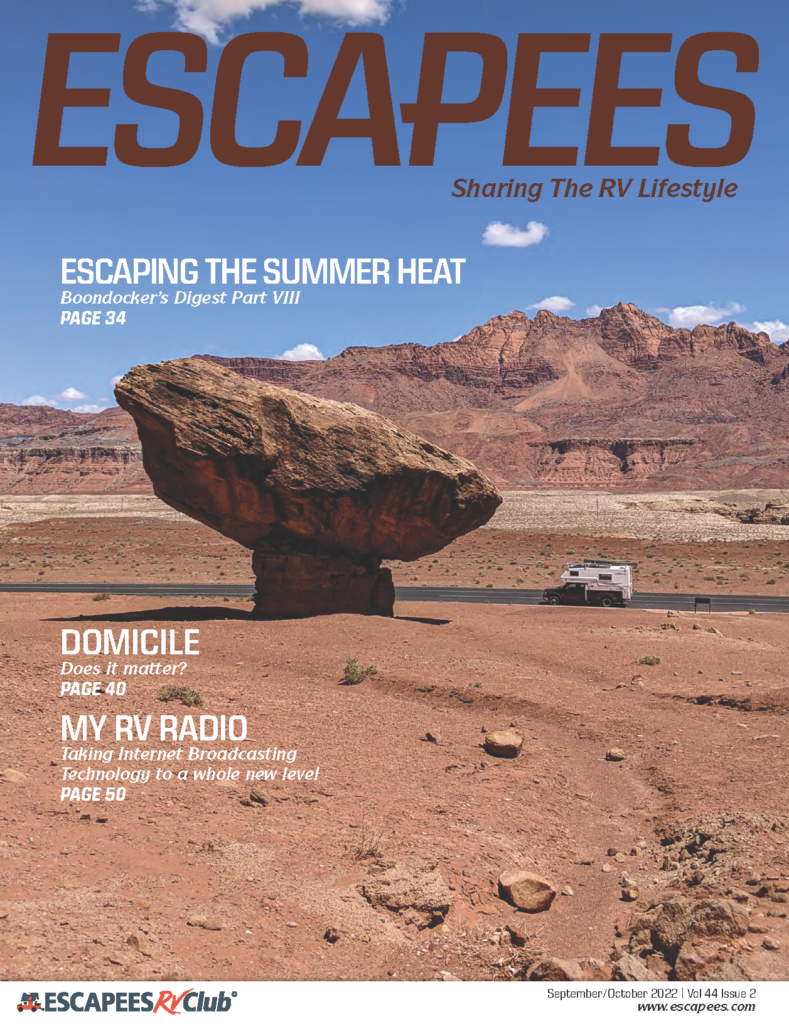 Newest in Boondocker's Digest Series Available in Latest Issue of Escapees Magazine 2