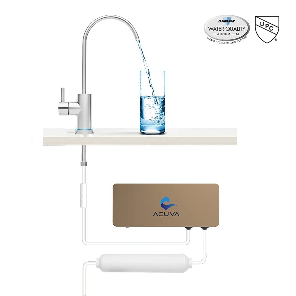 acuva arrowmax UV water filter and purification system for RVs