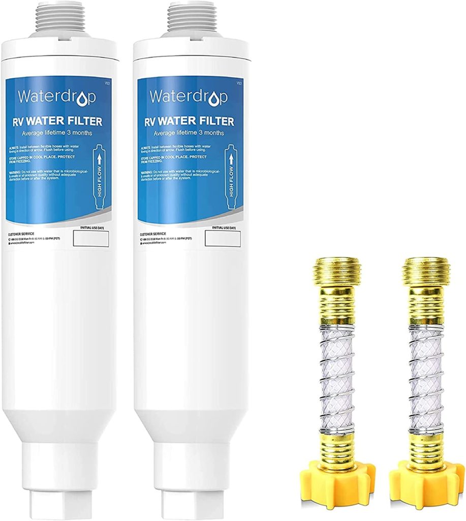 waterdrop inline water filter for rvs