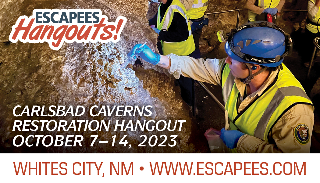 Carlsbad Caverns Restoration Hangout 2023 (Celebrate 100 years of volunteering at the Caverns!) 1