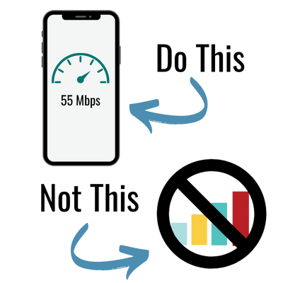 Testing Mobile Internet Speeds 51