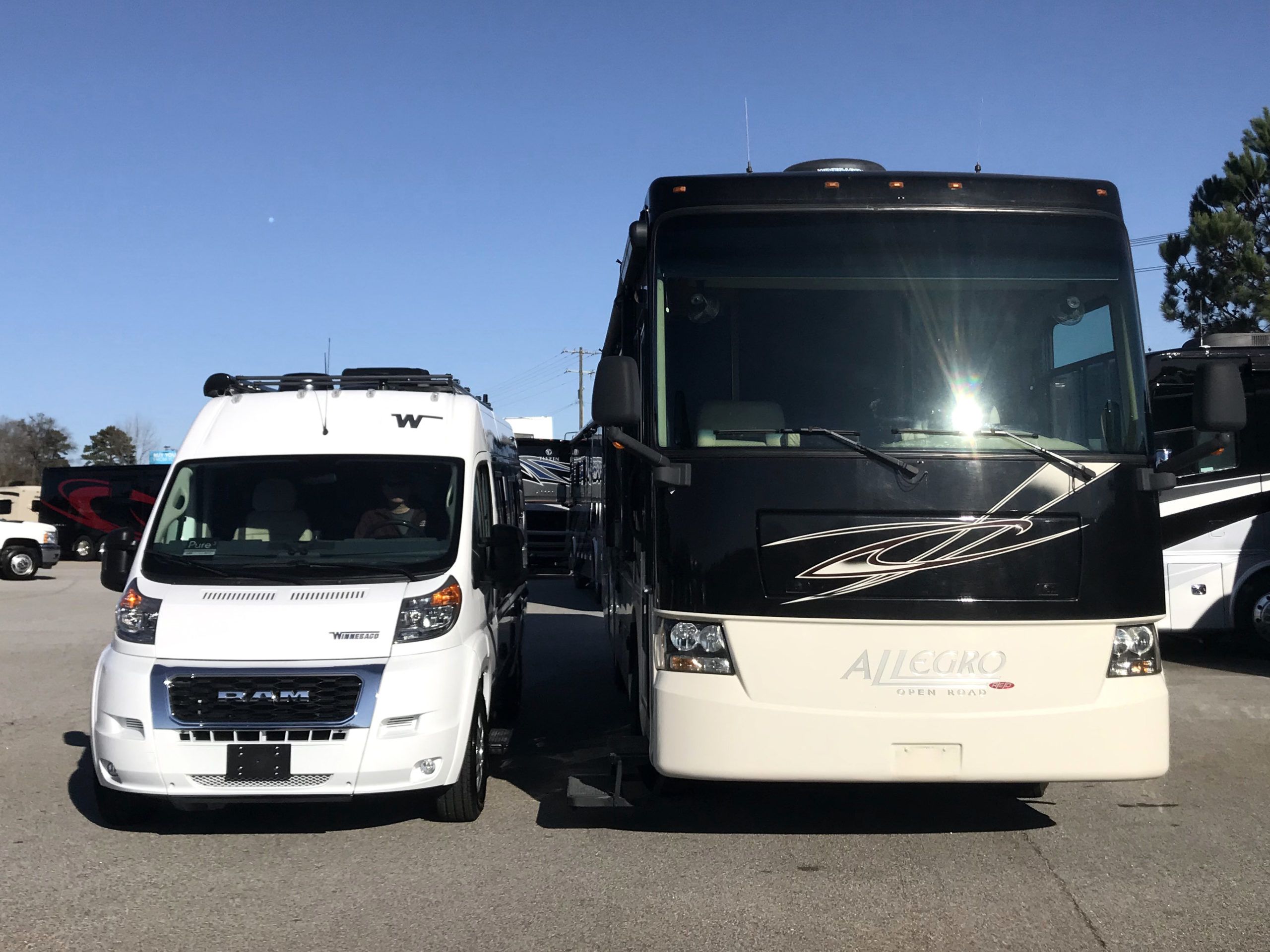 Downsizing RVs: From Class A to Van Life 85