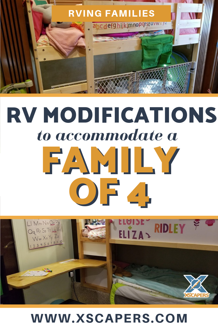 RV Modifications for a Family of 4