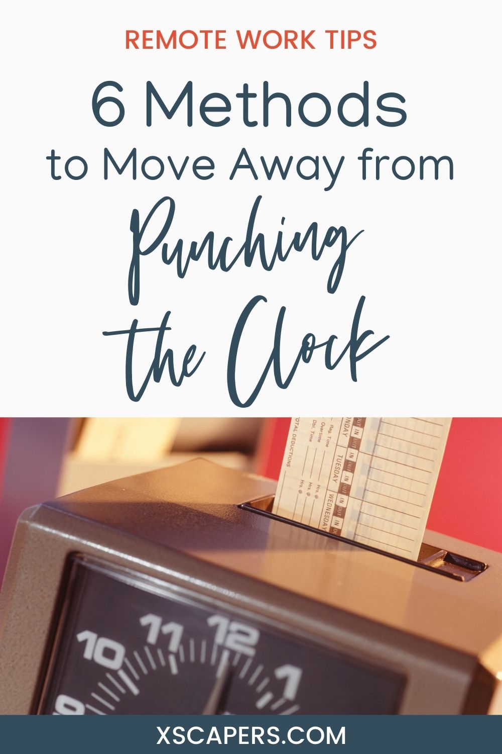 6 Methods to Move Away from "Punching the Clock" 2