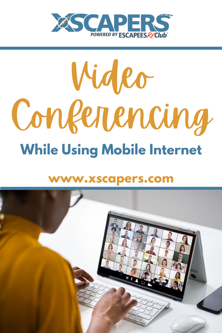 video conferencing while using mobile internet