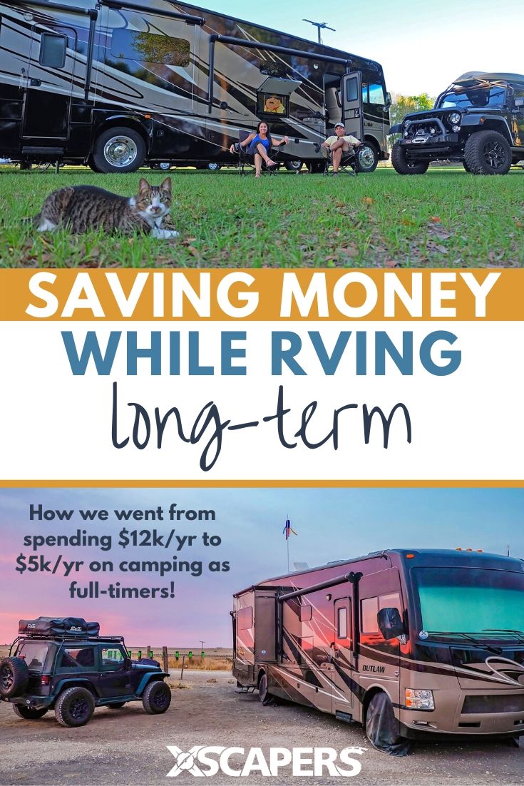 Saving money while RVing full-time
